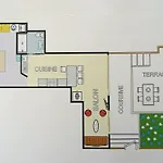 Apartman So Leil So Fun A - 45m2 - Grand Lit 180 - A Pied - Wifi Fibre - Terrasse Porticcio