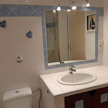 So Leil So Fun A - 45m2 - Grand Lit 180 - A Pied - Wifi Fibre - Terrasse 포르티씨오