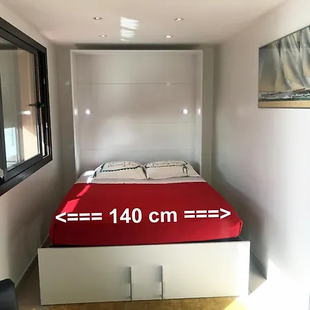 So Leil So Fun A - 45m2 - Grand Lit 180 - A Pied - Wifi Fibre - Terrasse 아파트 *