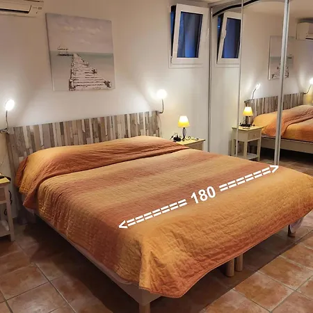 So Leil So Fun A - 45m2 - Grand Lit 180 - A Pied - Wifi Fibre - Terrasse