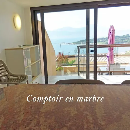 아파트 So Leil So Fun A - 45m2 - Grand Lit 180 - A Pied - Wifi Fibre - Terrasse 포르티씨오