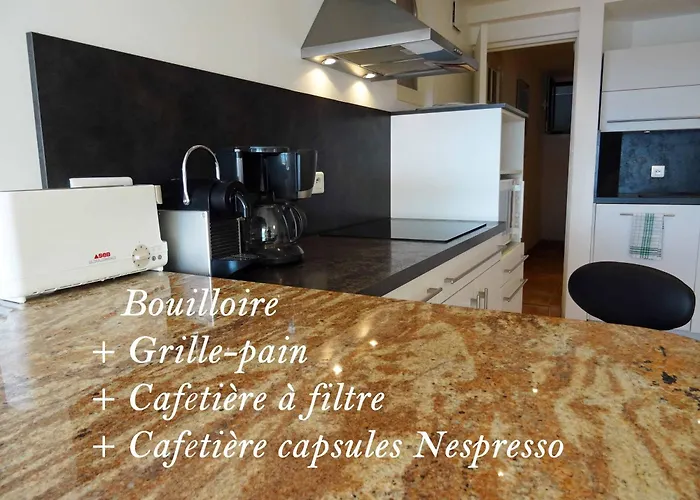 So Leil So Fun A - 45m2 - Grand Lit 180 - A Pied - Wifi Fibre - Terrasse