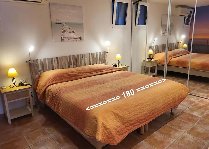 So Leil So Fun A - 45m2 - Grand Lit 180 - A Pied - Wifi Fibre - Terrasse